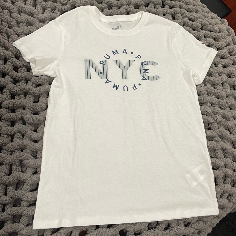 White Puma T shirt